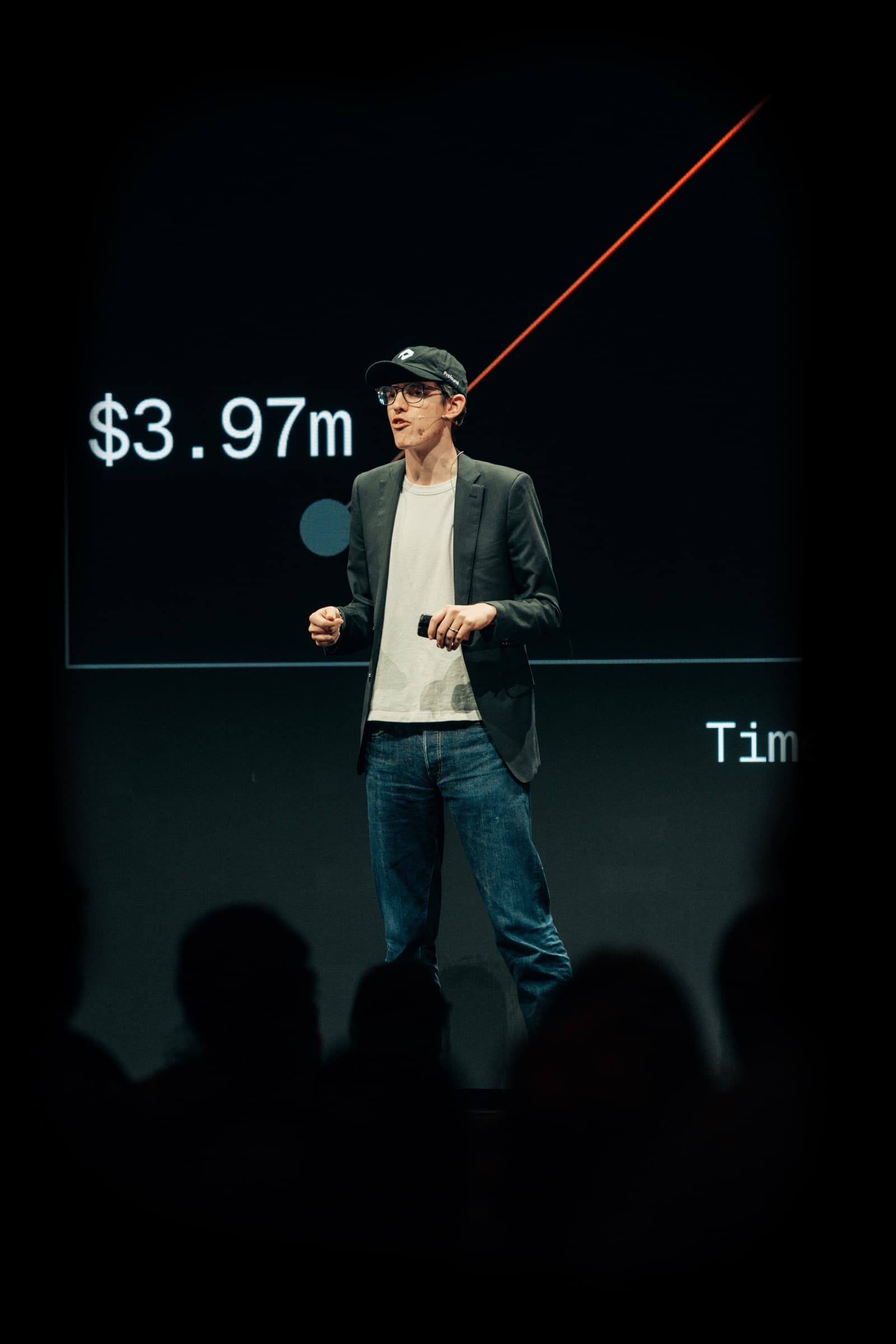 Josh Blyskal speaking at Profound's Zero Click conference