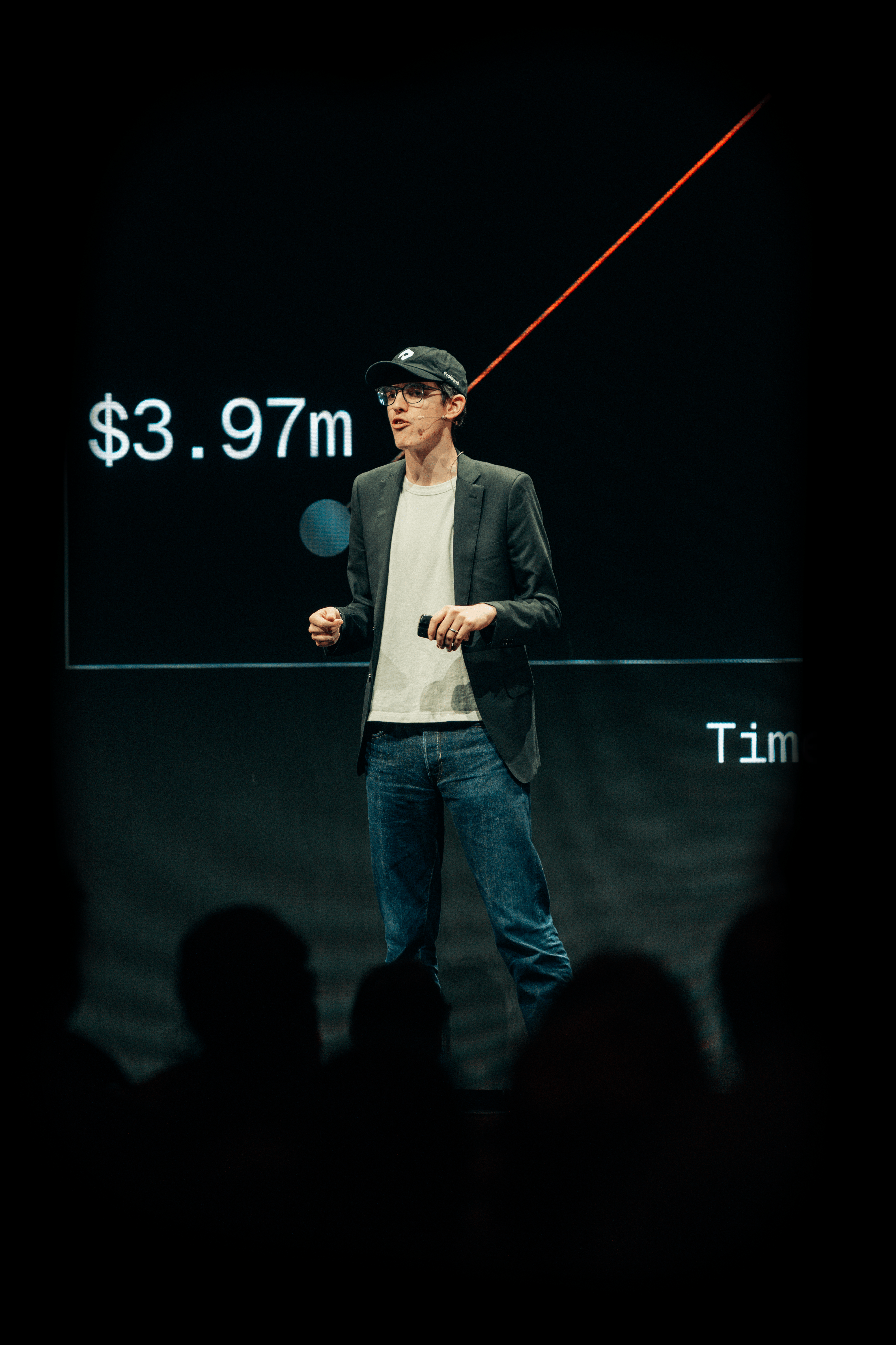 Josh Blyskal speaking at Profound's Zero Click conference